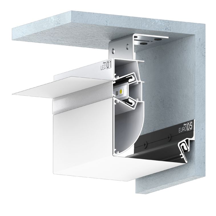 Двухуровневые с подсветкой